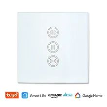 Tuya Smart Life WiFi Curtain Switch for Electric motorized Curtain Blind Roller Shutter Google Home Amazon Alexa Voice Control