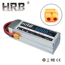 HRB RC Lipo аккумулятор 5S 18,5 V 6000mAh 50C с XT60 для RC вертолетов автомобиля литий-полимерный аккумулятор для беспилотника FPV AKKU