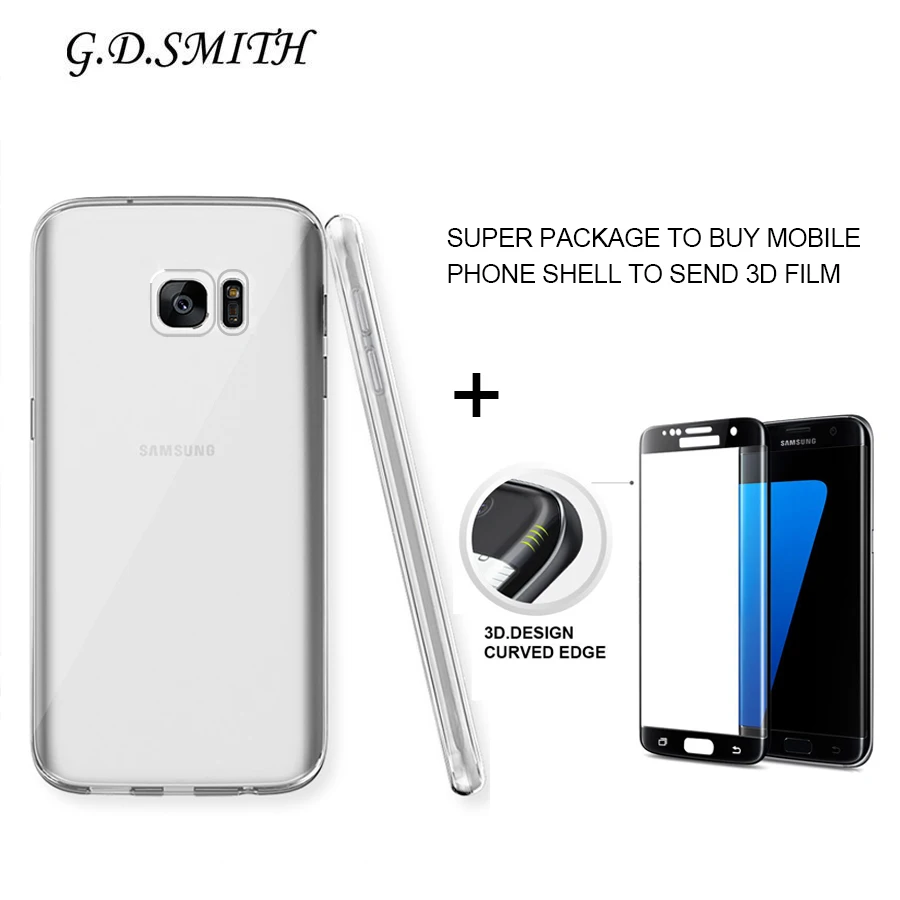 G. d. smith ТПУ чехол для Samsung Galaxy S7EdgeLuxury телефон Coque S7EdgeRetail и оптовая продажа 2017 Новый |