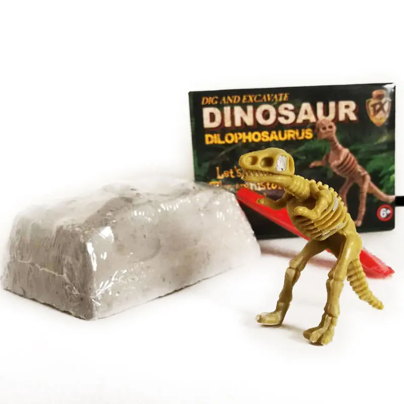 Динозавр набор "раскопки" Археология Dig Up Fossil игрушка-скелет подарок для малыша От 5 до 7 лет животные и природа