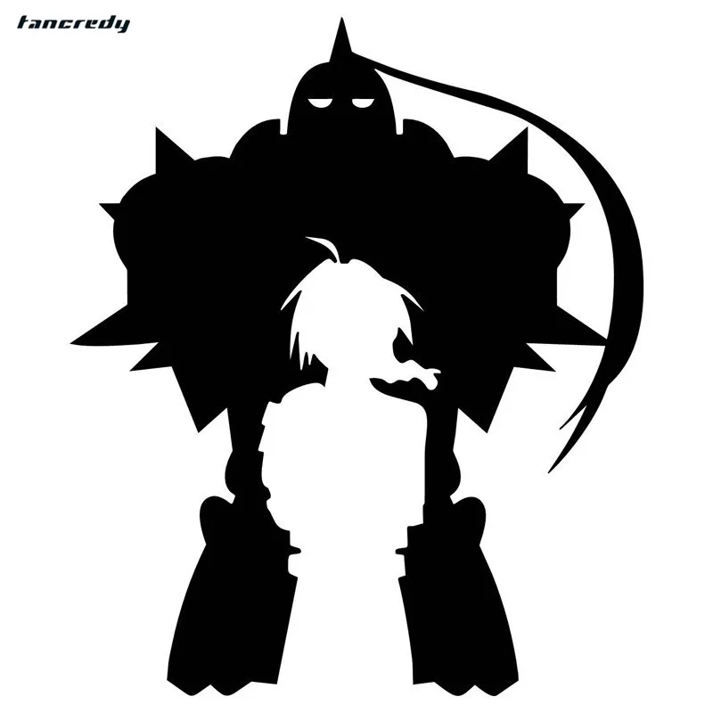 Tancredy The 2nd Half Price 15*17.7cm 3D Car Styling Stickers Fullmetal Alchemist Anime and Decals | Автомобили и мотоциклы