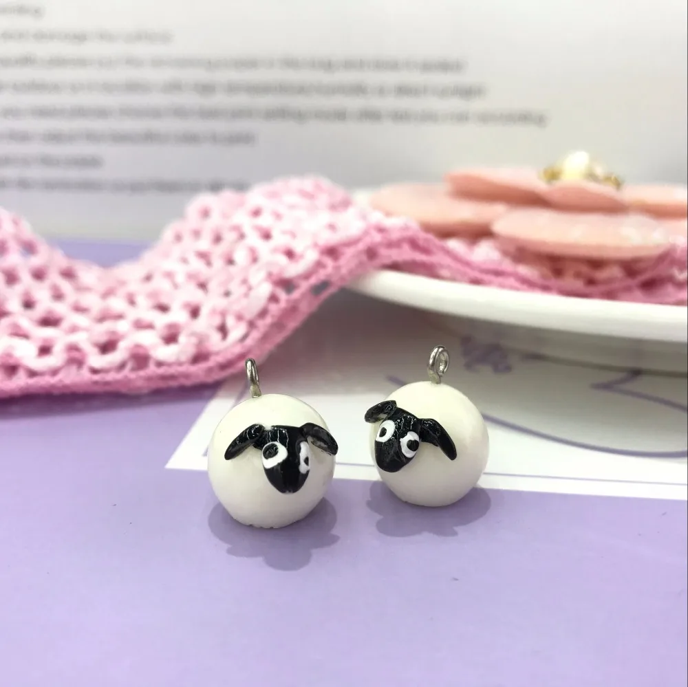 10 шт. подвески для цепочки и сережек 18 х13 мм|sheep charms|charm jewelryjewelry charms |