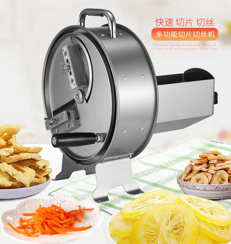 

Manual lemon fruit tea vegetable slicer home radish potato multi-function slice cutting machine