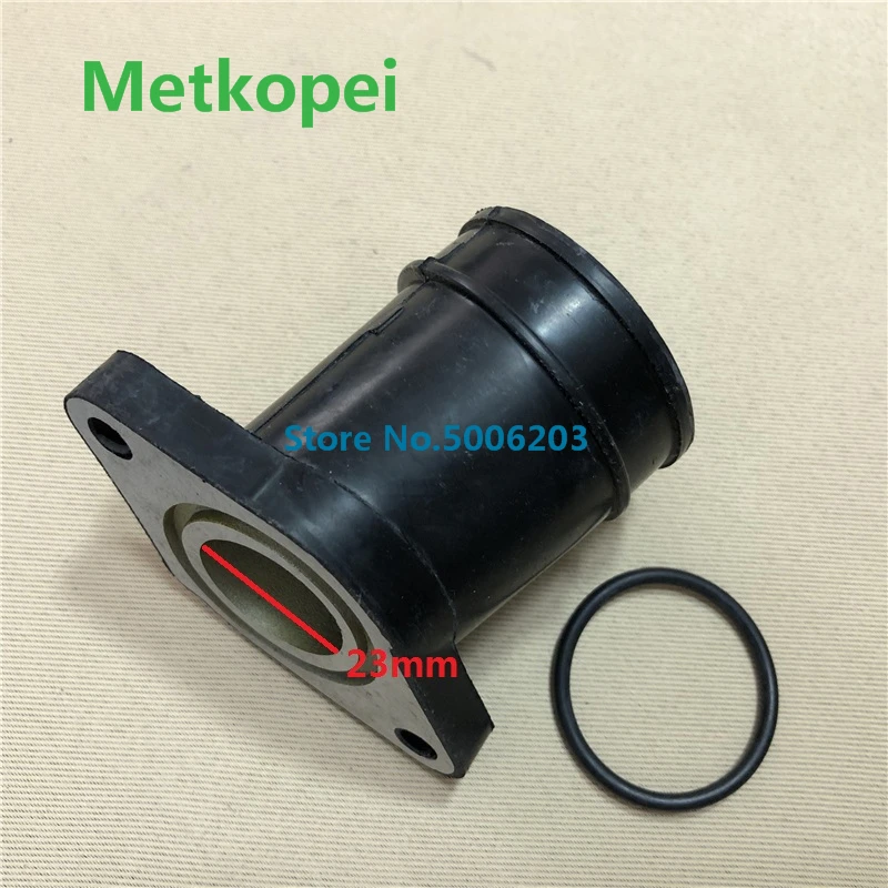 YBR125 carburetor manifold joint (2)