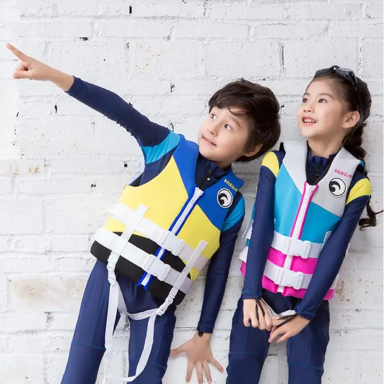 Hisea Juvenile Kids Life Vest Neoprene Floating Children Life Vest