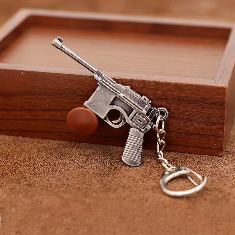 Buy 2017 Novelty Guns Bastard Box Keychain Men Trinket