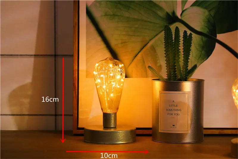 Luminária de Mesa Retrô de Metal Modeladora de Cabeceira Lâmpada para Casa Mesa de Arte Fio de Cobre Criativa Amor Bola Diamante Decoração Iluminação 5 de cabeceira, lâmpada para casa, mesa de arte, decoração, iluminação
