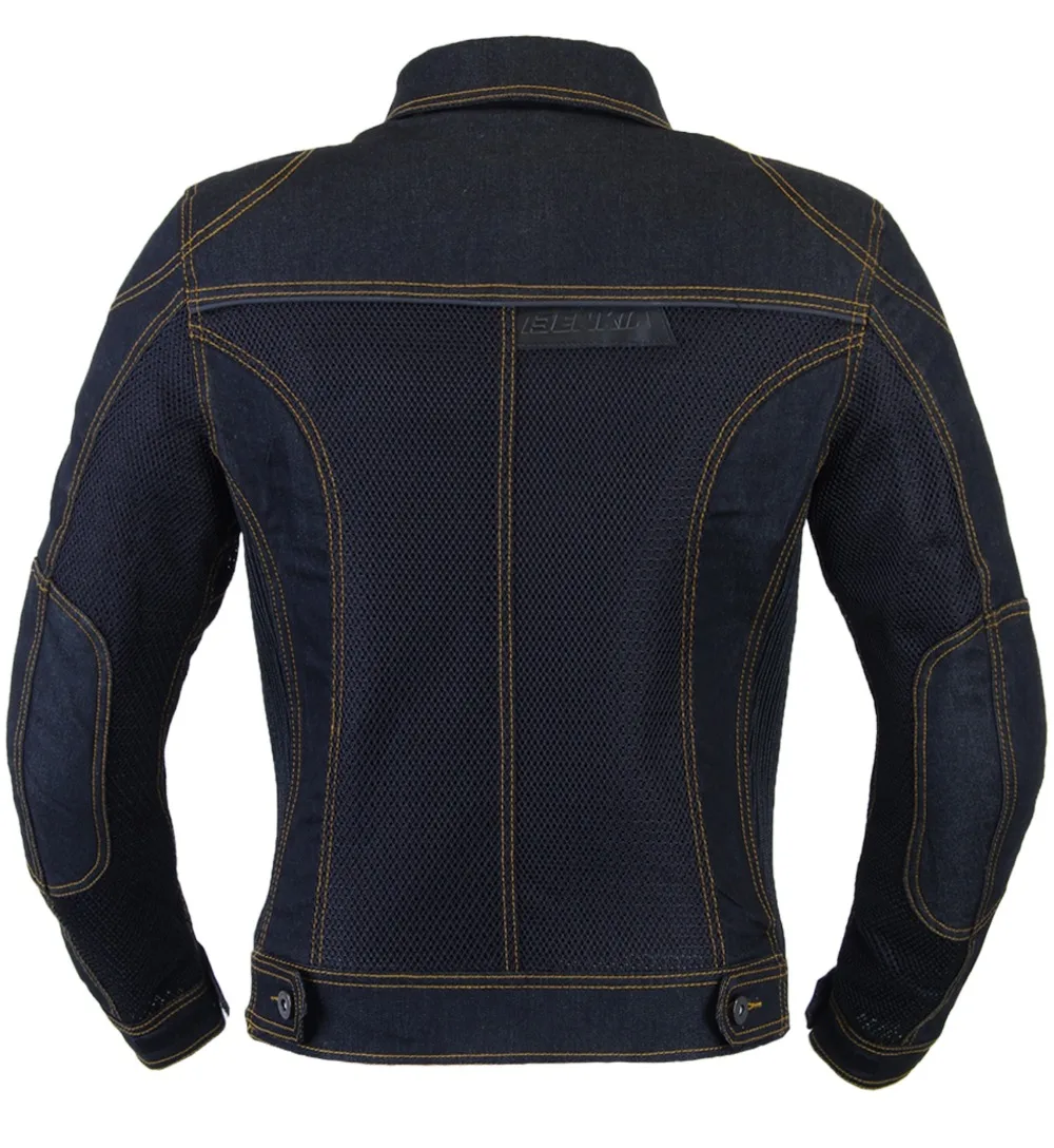 Benkia Мужская мотоциклетная куртка джинсовая летняя Chaquetas байкерская защитное