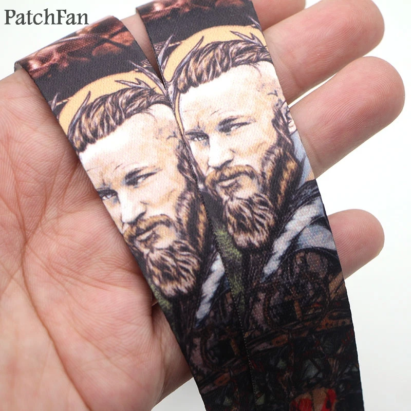 20 шт./лот A0313 Patchfan известный викинговый шнур для ключей телефонов USB флэш-накопители ключи брелки кличка значок тега держатели лямки