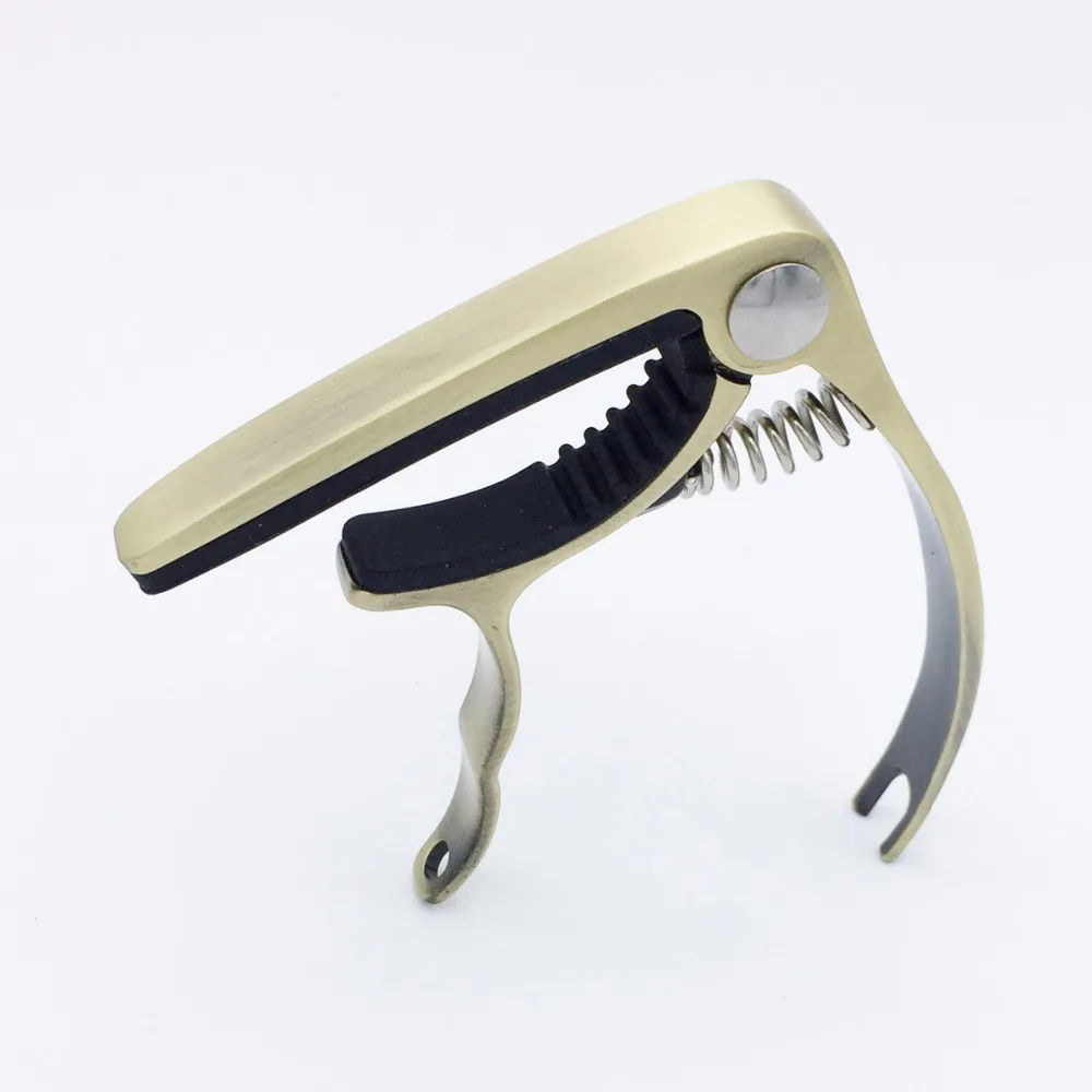 Spring Clamp Capo PLUS Metal Body in 5 Colors with Bridge Pin Puller