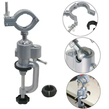 DIY инструмент мини маленький стол тиски 360 градусов вращающийся микро тиски серебро