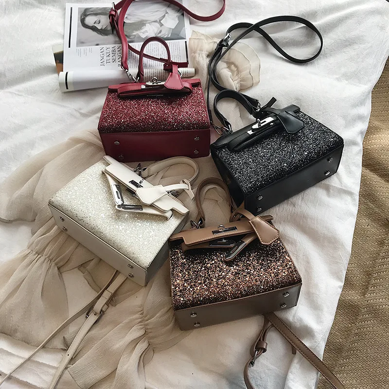 

2019 Fashion Flash Luxury Women Kate Bag Buckle Square Shoulder Bags Across Wild Ladies Messenger Crossbody Handbags Purse Bolso