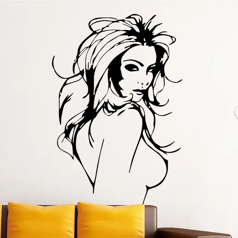 Sexy Woman Dance Wall Stickers Vinyl Waterproof Wall Art Decal Pvc Home Bedroom Decor Wallaper Wall Sexy Woman Dance Wall Stickers Vinyl Waterproof Wall Art Decal Pvc Home Bedroom Decor Wallaper Wall