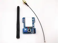 2.4g cc2500 a7105 flysky frsky devo dsm2 módulo multiprotocolo tx com antena