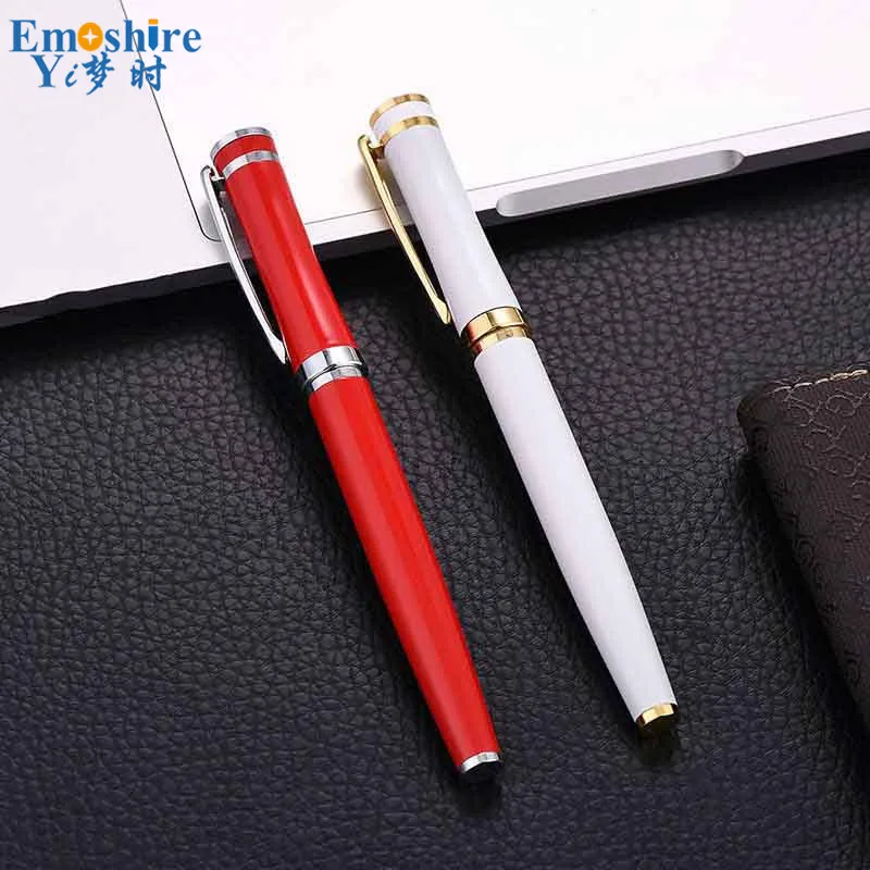 

Free Shipping Custom Metal Ball Pen Business Advertising Ballpoint Pen Metal Gift Roller Ball Pen for Smooth Writing P613