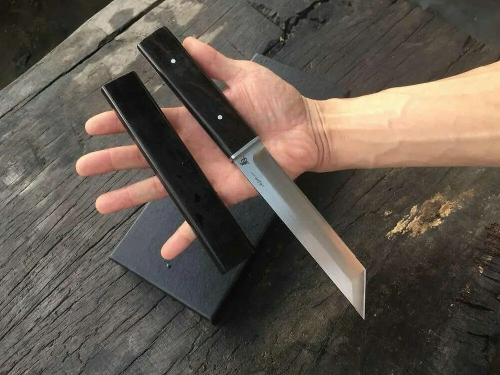 Günstige D2 Klinge Taktische Armee Überleben Camping Outdoor Messer Japanischen Stil Katana