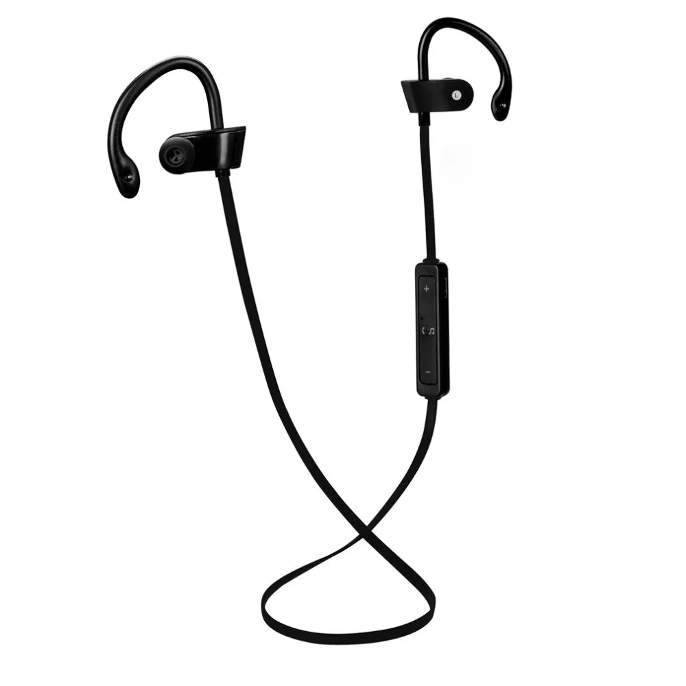 Спортивные Bluetooth наушники, беспроводные наушники, гарнитура для бега, стерео, супер бас, наушники, устойчивые к поту с микрофоном