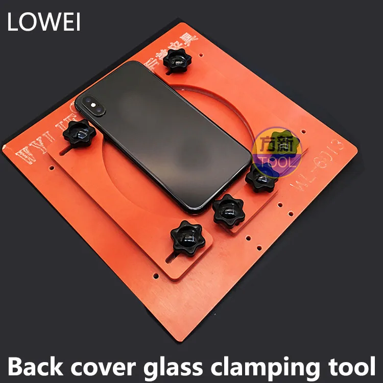 Back Cover Separate Disassembling Clamping Holder Fixture for iPhone X 8P 8G Broken Glass Back Cover Fix LCD Repair Tool
