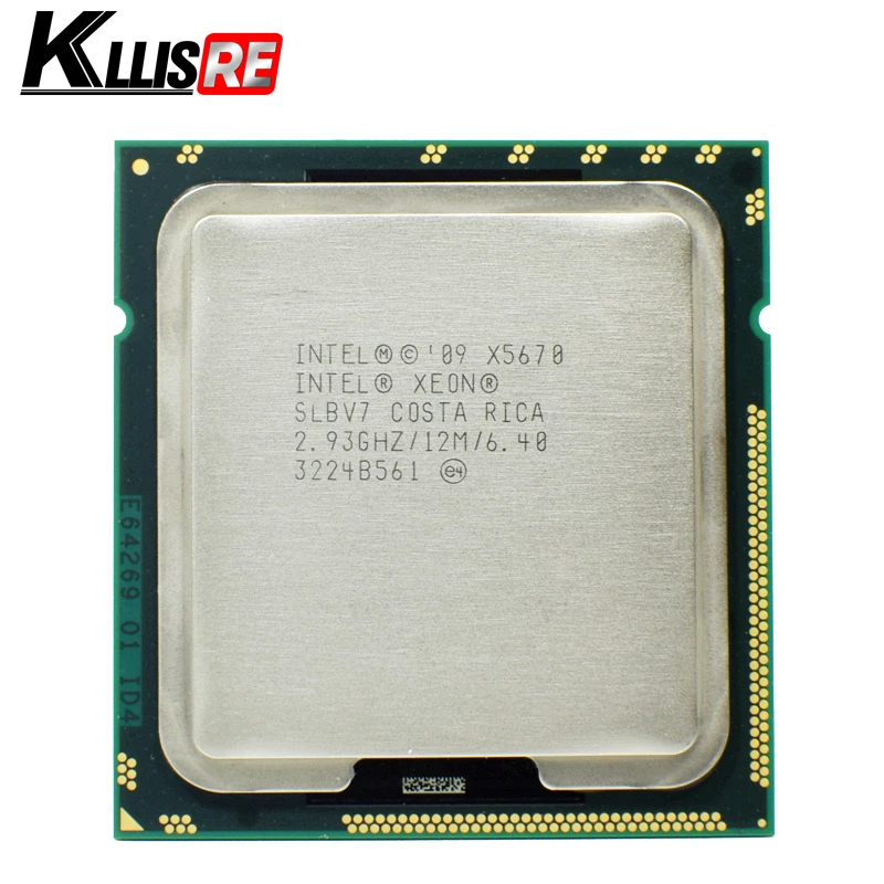 Процессор Intel Xeon X5670 2,93 ГГц LGA 1366 12 МБ кэш L3 шесть ядер серверный ЦП