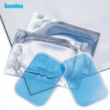 

12Pcs Replacement Fitness Gel Stickers Hydrogel Electrode Pad/Patch For EMS Muscle Training Massager ABS Abdominal Trainer D1914