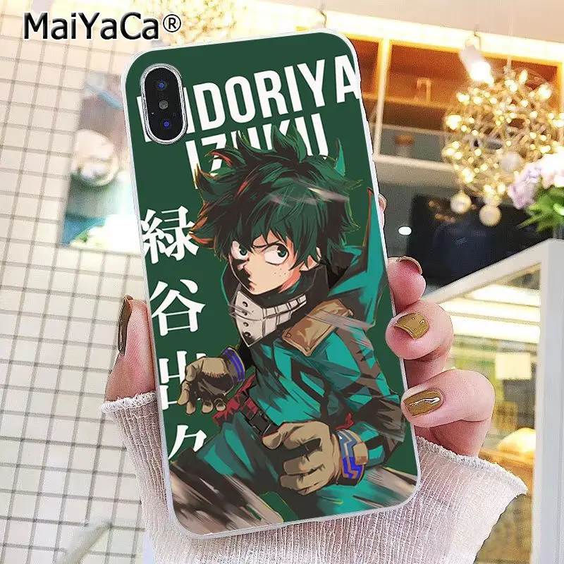 MaiYaCa аниме мой герой Academy deku bakugou Boku no Hero Academy чехол для телефона для iphone 11 Pro 8 7 6 6S Plus X XS MAX 5 5S SE XR