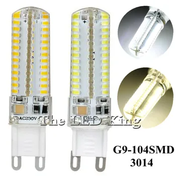 

G9 LED Lamp 7W 9W 10W 11W Corn Bulb AC 220V SMD 2835 3014 48 64 96 104leds Lampada LED light 360 degrees Replace Halogen Lamp