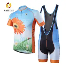 Saibike Джерси Наборы Ropa Ciclismo Hombre Verano Велоспорт одежда Conjunto Ciclismo Tenue велосипедистов дышащая Велосипеды Джерси