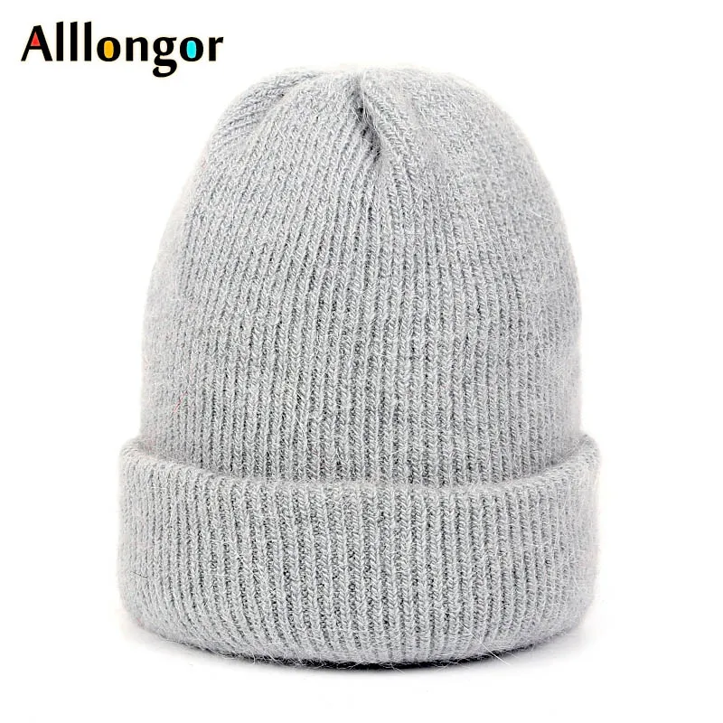Baby Hat in Autumn and Winter Cartoon Newborn Rabbit Wool Beanie Cap L1Y