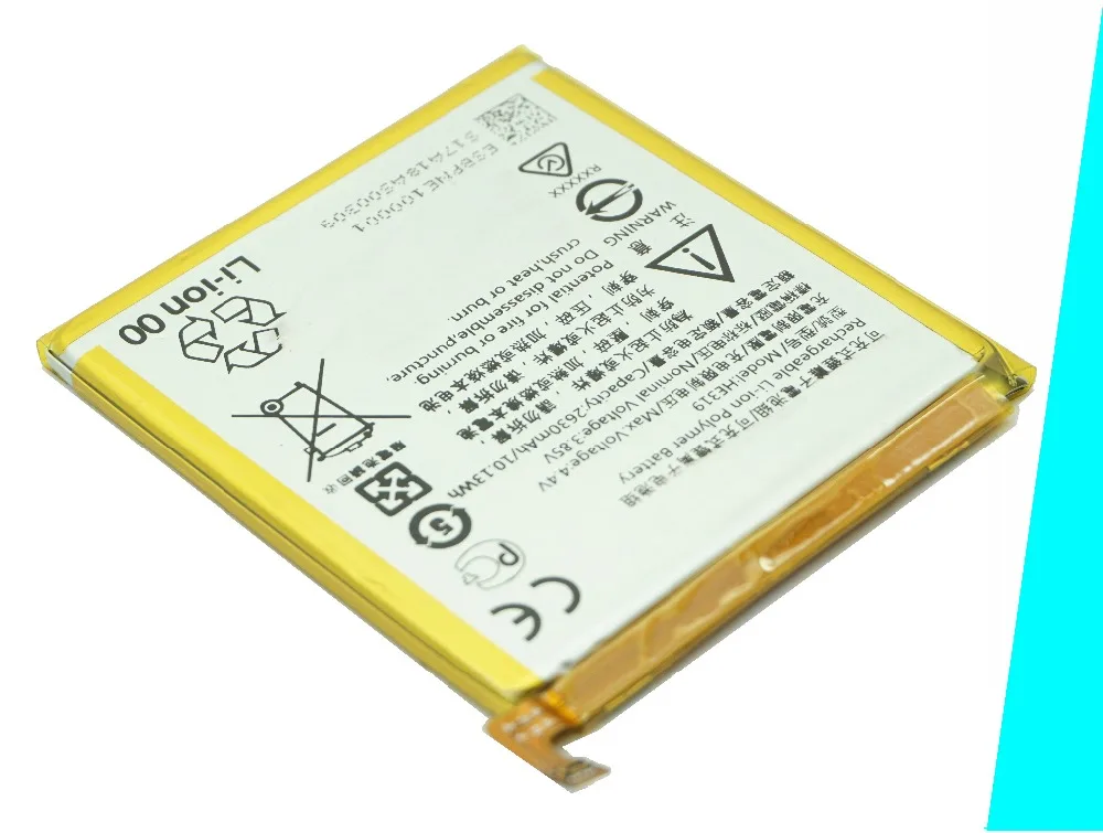 EVENZEAL 15PCS/LOT Smart Mobile Phone Replacement Battery For Nokia 3 1038 1028 1032 TA-1020 HE319 / HE 319 2630mAh 10.13Wh | Мобильные