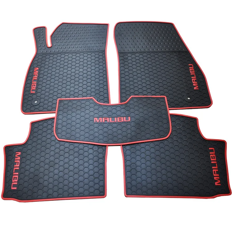 

special thick carpets waterproof rubber texture senior envionmental car floor mats for Malibu wear resistant non slip