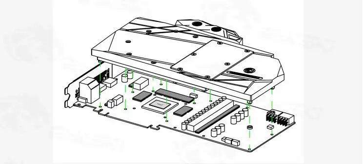 Bykski водного блока использовать для MSI RTX2070 GAMING Z 8G/RTX2070 броня/полное покрытие медный радиаторный блок/3PIN 5 в RGB/4PIN 12 В A-RGB