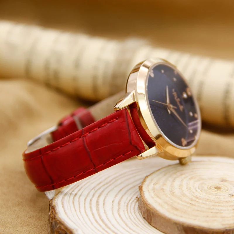 Women Luxury Bling Night Sky Star Rhinestone Shining Jewelry Ladies Genuine Leather Quartz Fashion Watches Disney Minnie Cuties Women Luxury Bling Night Sky Star Rhinestone Shining Jewelry Ladies Genuine Leather Quartz Fashion Watches Disney Minnie Cuties