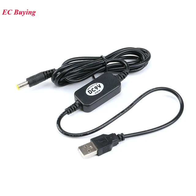 USB DC 5V to DC 9V Step Up Cable Module USB Power Boost Line Step