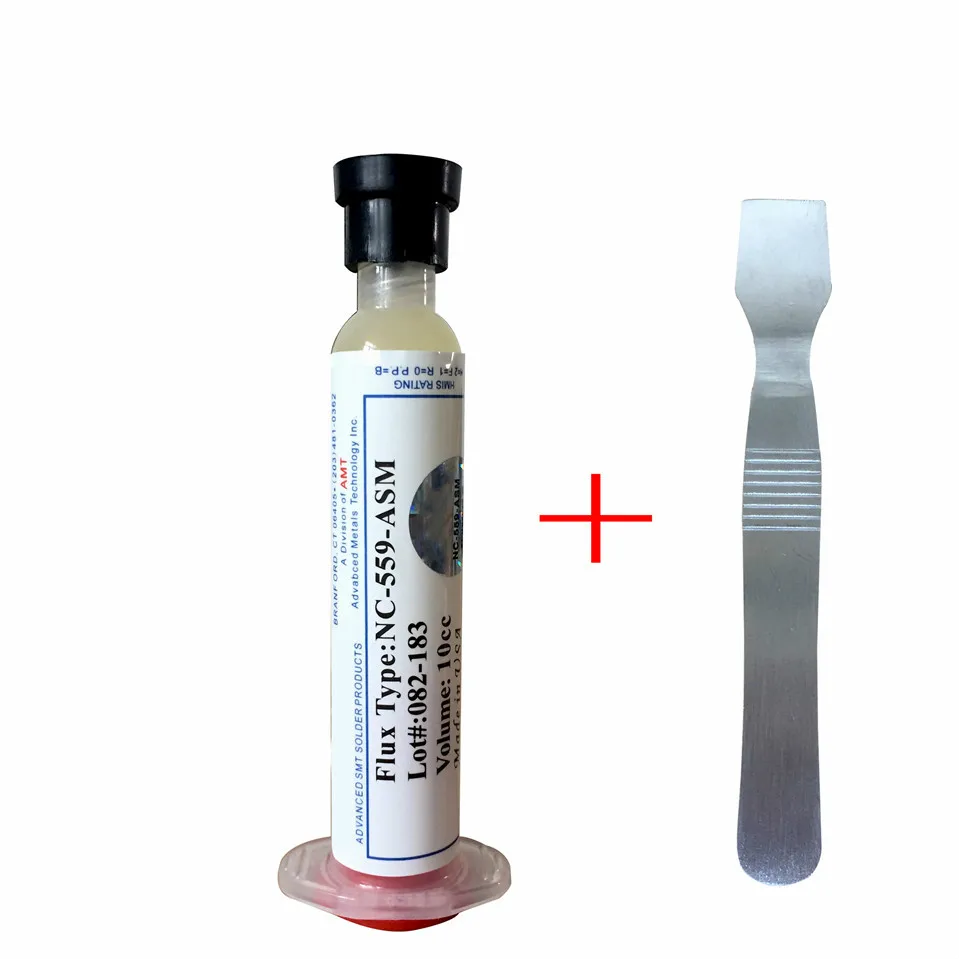 

2018 10cc NC-559-ASM Made in USA Flux paste lead-free solder paste solder flux ESD brush