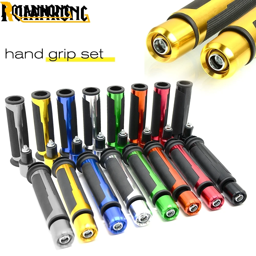 Universal 7/8" 22MM CNC Motorcycle handlebar grip handle bar Motorbike handlebar grips Dirt Bike