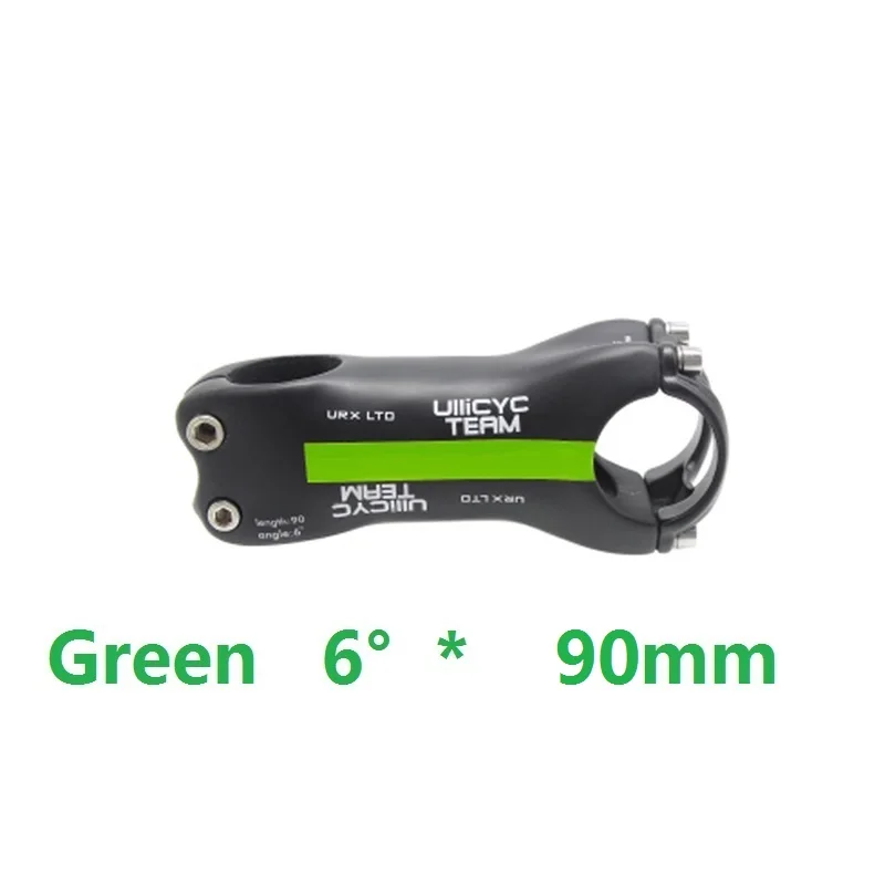 Полностью из углеродного волокна, Черный Горный велосипед MTB горный велосипед текстура UD 6 °/17 ° велосипед ЗАПАСНЫЕ Запчасти φ31. 8 мм* 28,6 мм - Цвет: Green 6-90mm