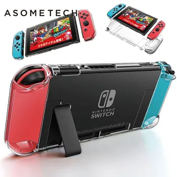 

For Nintend Switch Case Hard Shell Detachable Crystal Protective Cases Transparent Cover For Nintendo NS NX Switch Console Cover
