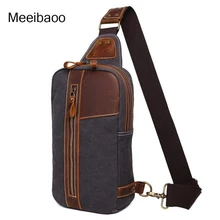 Новая нагрудная сумка из текстиля через плечо ipad сумка мужская и женская холщовая винтажная сумка YD233