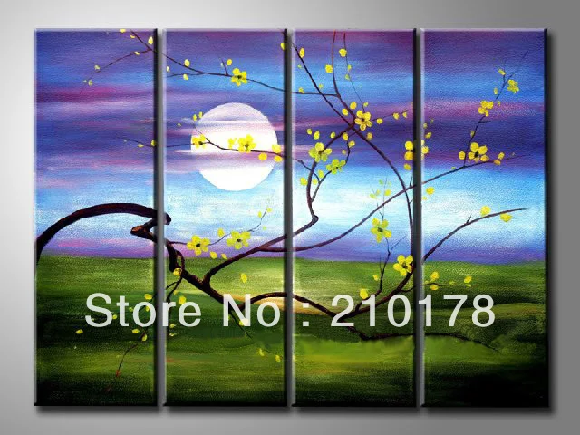 

handmade oil painting on canvas modern 100% Best Art Seascape oil painting original directly from artis LA4-010