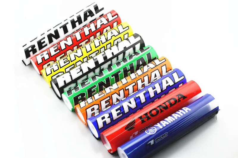 New 7/8" Handlebars Crossbar Bar Pad Molded 8" Round Bar Pad Handlebar