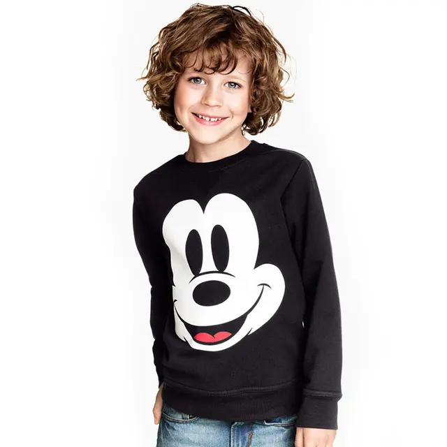 New Boys Girls Mickey T shirt Spring Autumn Long Sleeve Cartoon T Shirts For Kids Minnie Casual Clothing Children Sweatshirt Top 3