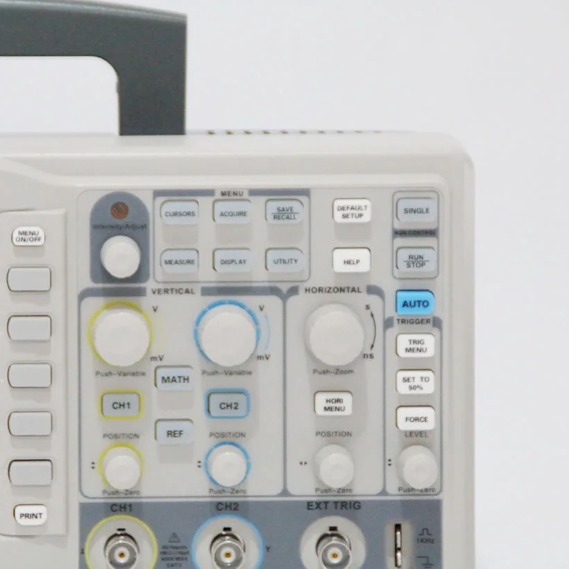 Новый Siglent SDS1102CNL 2 канала + 1 один EXT механизм запуска 100 МГц цифровой осциллограф