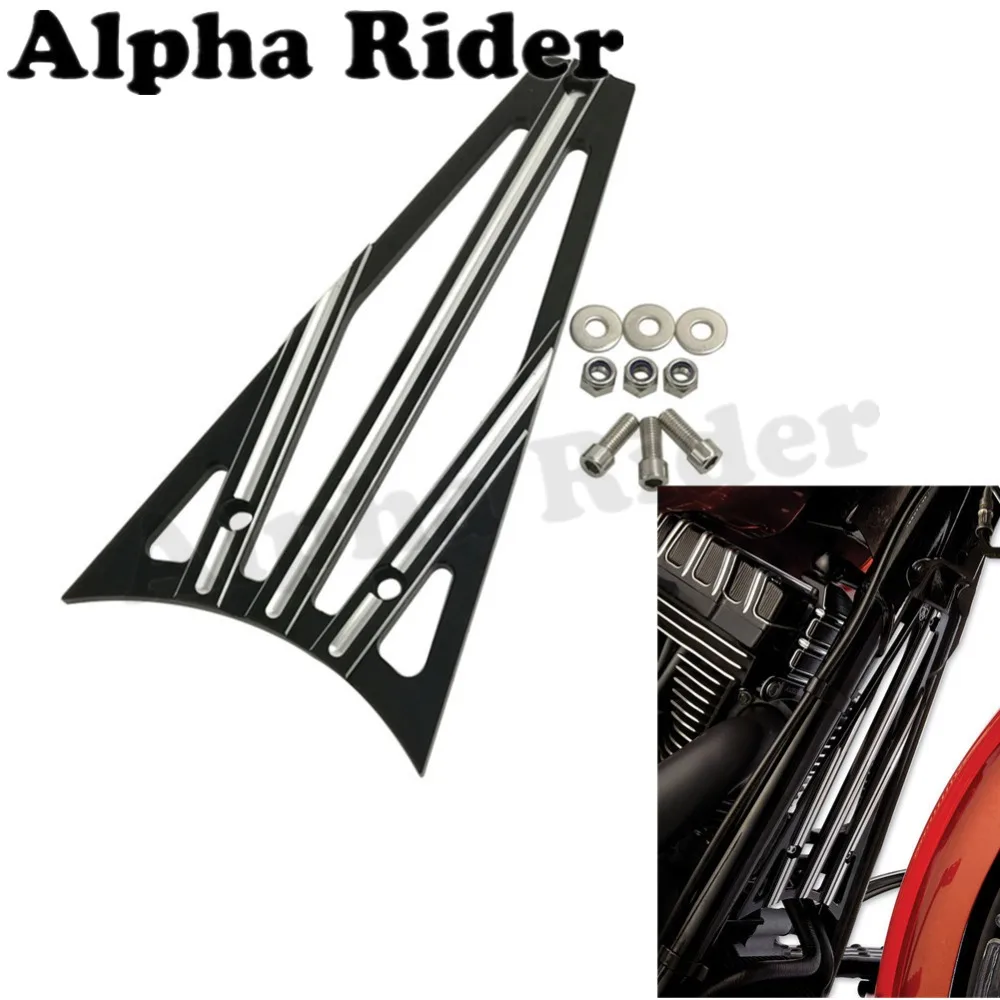 CNC Deep Cut Frame Grill Engine Guard Grille Cover for Harley Touring