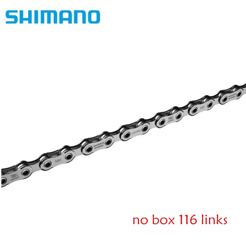 SHIMANO XTR CN-M9100 11/12 скорость MTB горный велосипед цепь M9100 116L 126L 138L с быстрой связью 1 пара - Цвет: no box 116 links