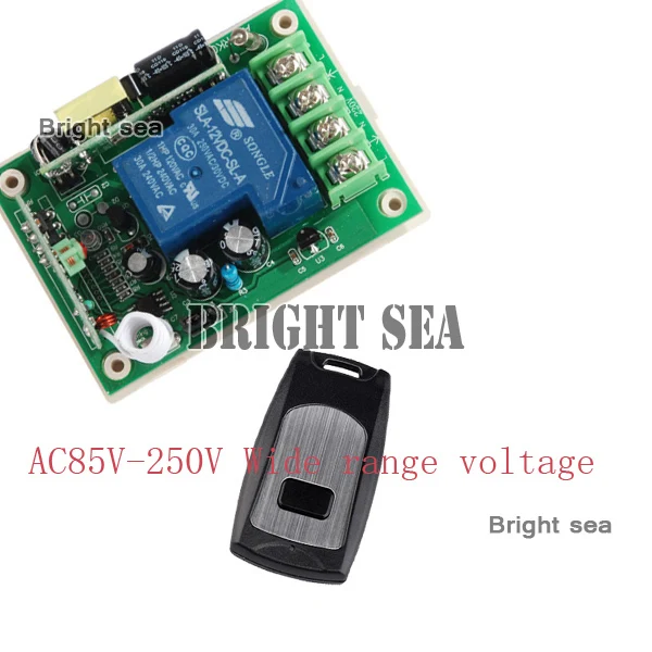

High power85V- 250V 30A 3000W RF Wireless Remote Control Switch and 1000M remote System For Smart/Intelligent Home light