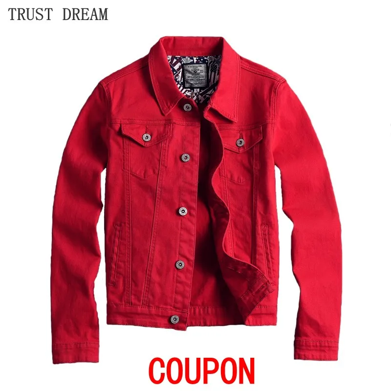 

High Quality Solid Casual Slim Mens Denim Short Jacket Coat Man Fashion Jean Jacket More Color Chaqueta Hombre
