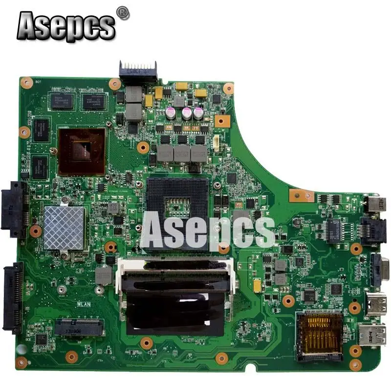 Asepcs K53SV материнская плата для ноутбука For Asus K53SM K53SC K53S K53SJ P53SJ A53SJ тест оригинальная