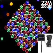22m 200LED Solar Powered Outdoor Fairy String Lights for Garden Christmas Wedding Party Decoration 22m 200LED Solar Powered Outdoor Fairy String Lights for Garden Christmas Wedding Party Decoration