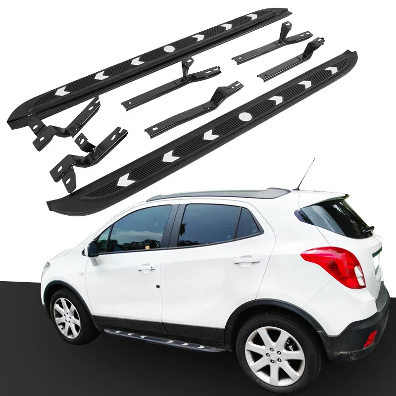 

Pair Nerf Bar Side Step for Vauxhall BUICK Encore OPEL Mokka 2012-2018 Platform Iboard
