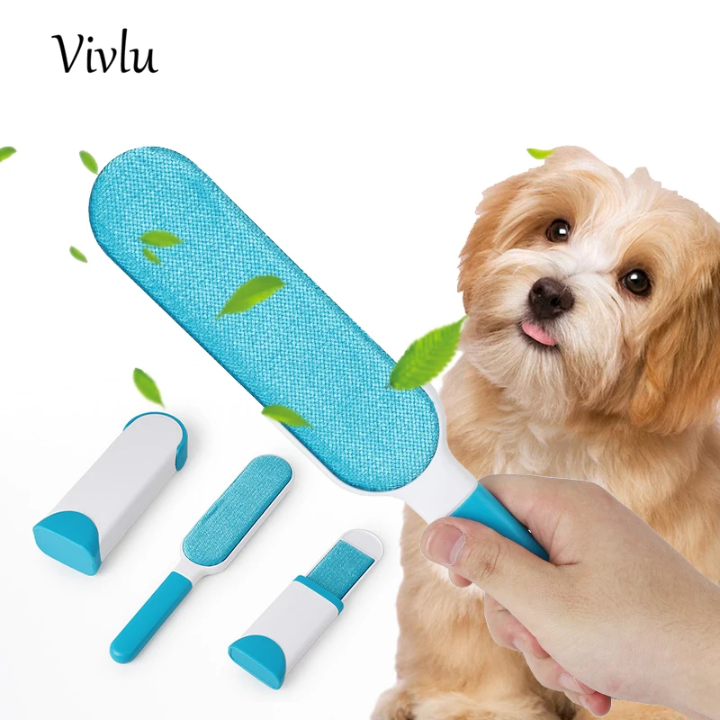

3PCS/Set Pet Hair Fast Remover Handy Clothes Brush Cats Dogs Hair Sticky Device Cleaning Brush Hand Cleaning Tools For Pets Hair
